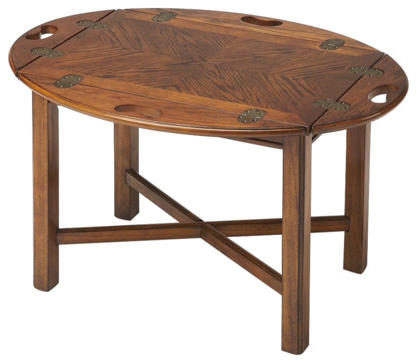 Carlisle Butler Table, Vintage Oak