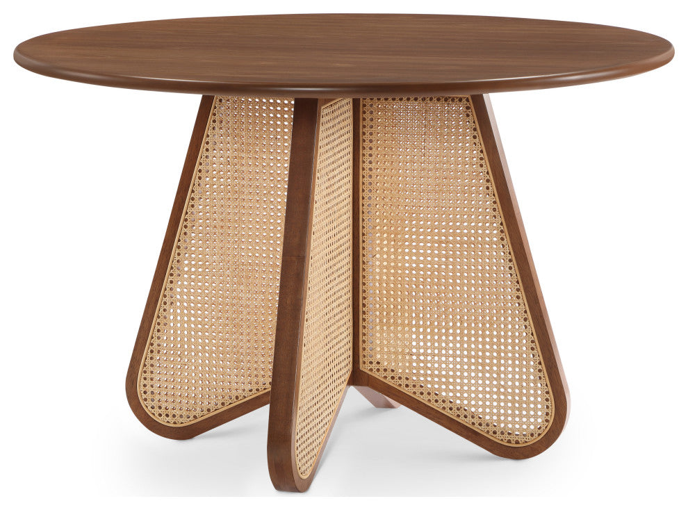 Butterfly Dining Table, Walnut Finish