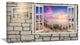 "Window To Beautiful Stretch of Land" Landscape Wall Art, 40"x20"