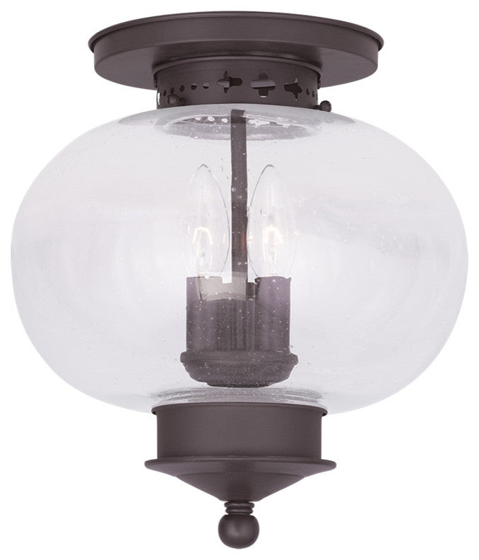 Harbor Ceiling Mount, Bronze