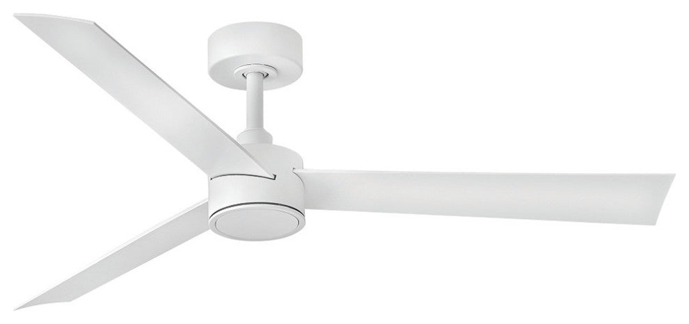 Hinkley Speck 52" Smart Fan, Matte White