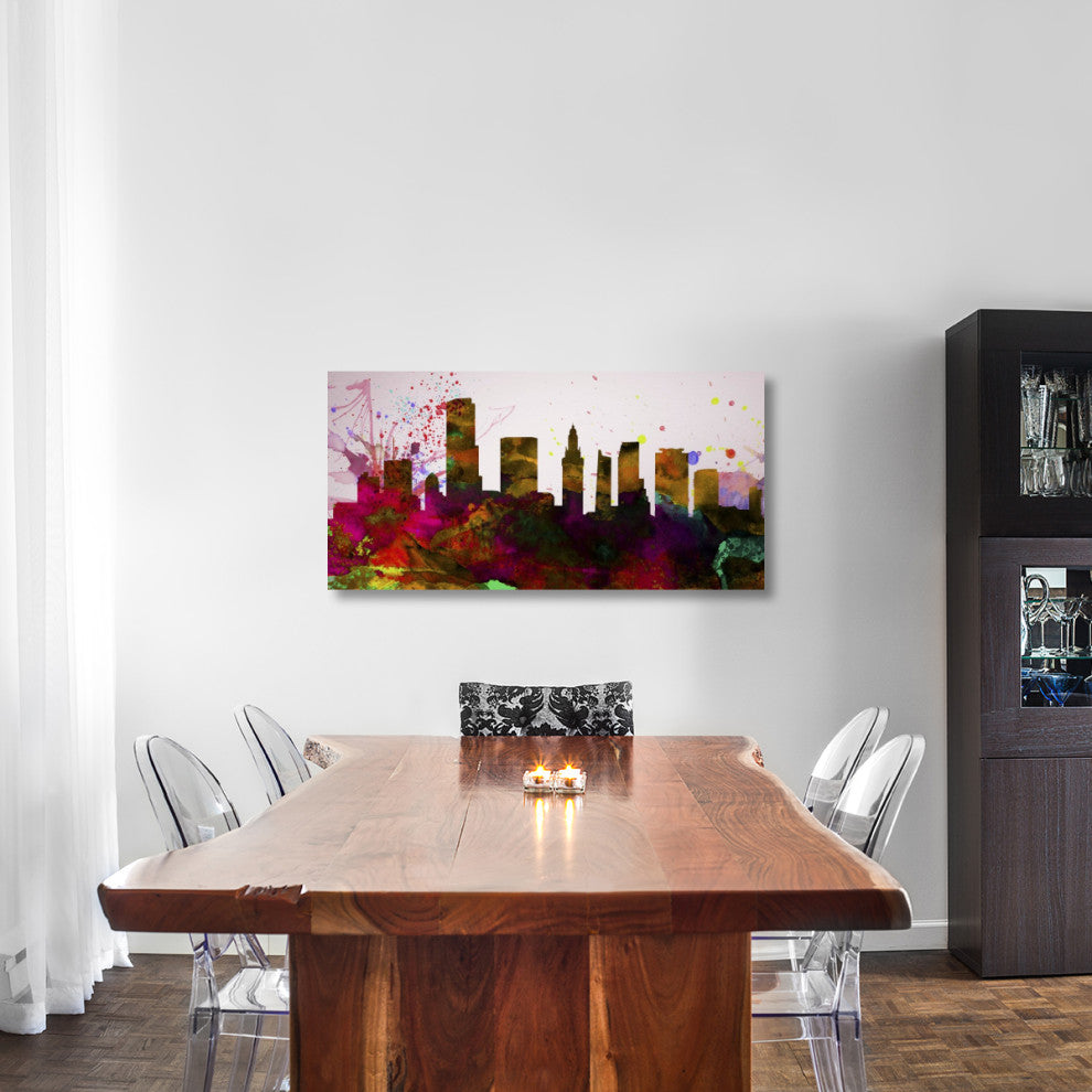 "Miami City Skyline" Fine Art Print
