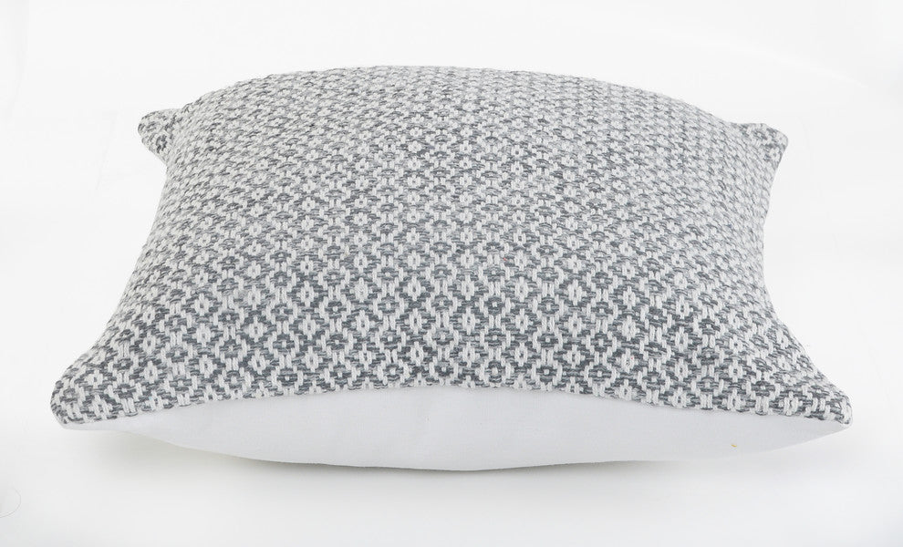 Intertwining Diamond Throw Pillow