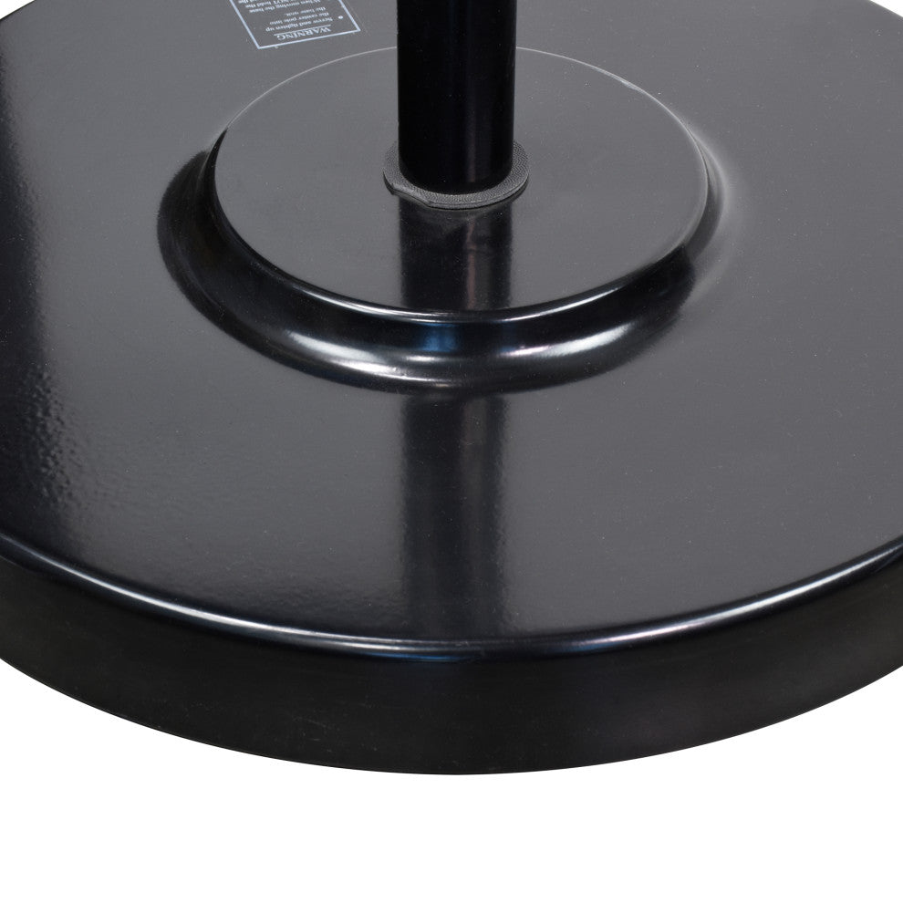 Patio Market Umbrella Base, 50 lbs, Black