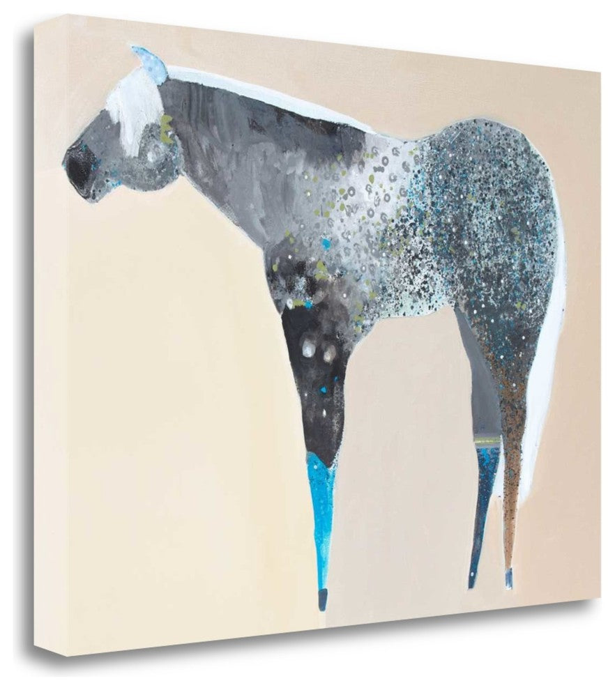 "Horse No. 66" By Anthony Grant, Giclee Print on Gallery Wrap Canvas