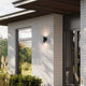 3" Outdoor Wall Mount Outdoor Cylinder Light, 2-Light