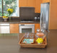 La Jolla Rattan Square Serving Tray, Honey-Brown