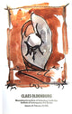 Claes Oldenburg, Study For Standing Baseball Mitt and ball, 1976
