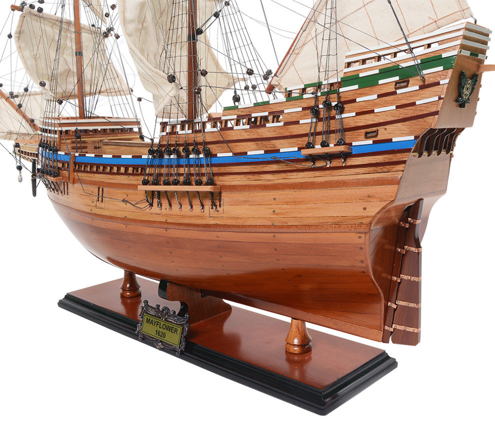 Mayflower High Quality Museum-quality Fully Assembled Wooden Model Ship