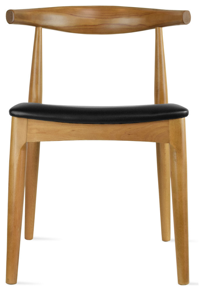 Modern Wooden Dining Chair, Walnut