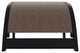 Adirondack Sling Outdoor Ottoman, Mocha/Black