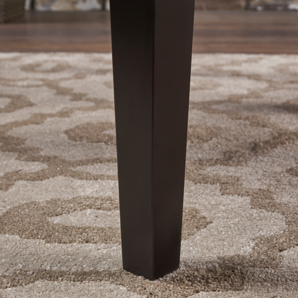 GDF Studio Adelina Contemporary Upholstered Accent Chair with Nailhead Trim, Light Lavender