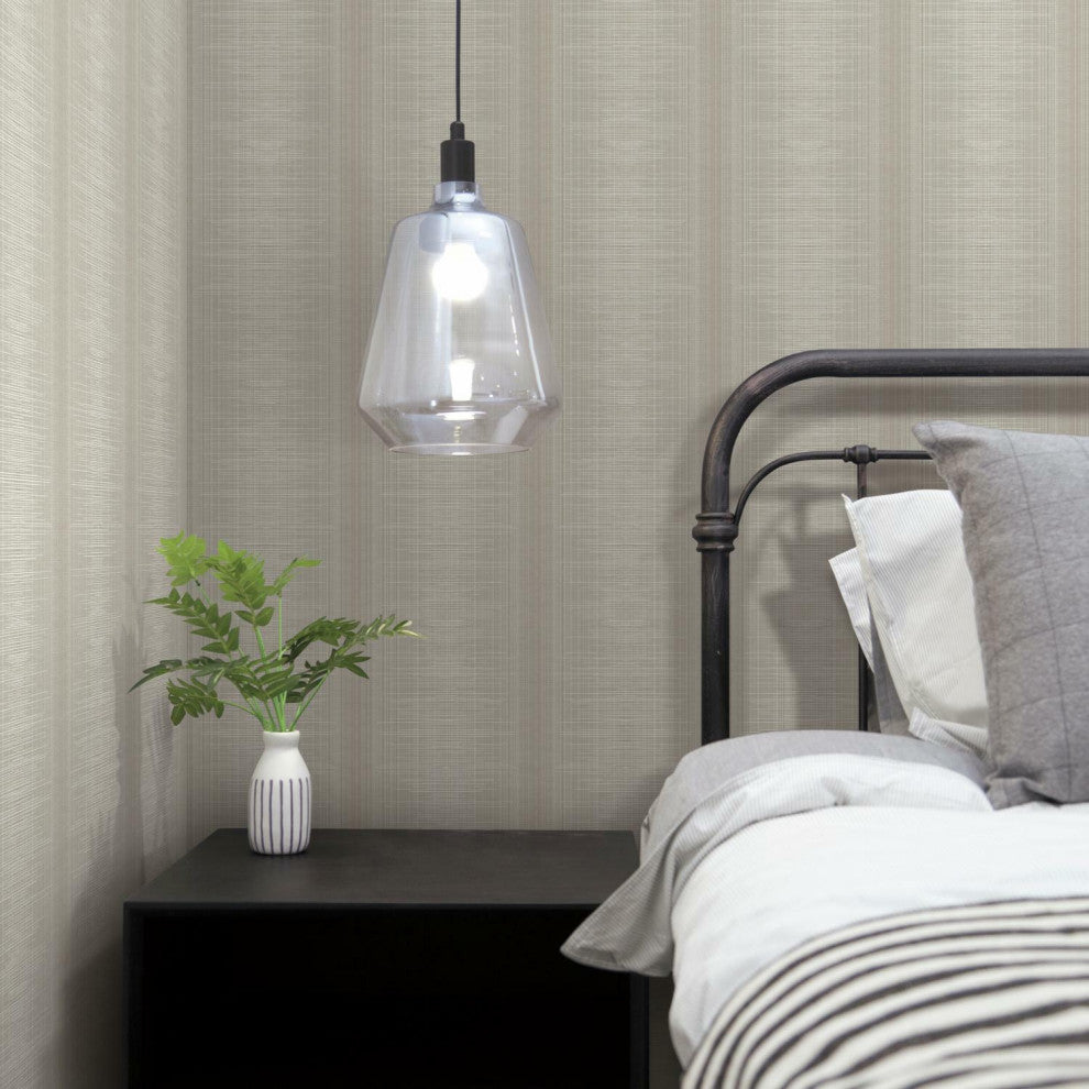 Silk Weave Stripe Wallpaper