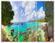 "Beach Anse Lazio at Seychelles" Photo Metal Wall Art, 3 Panels, 36"x28"