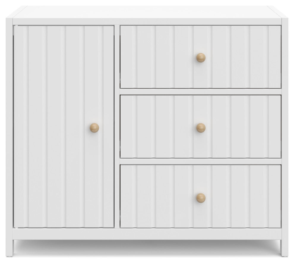 Graco Teddi Drawer Combo Dresser, White