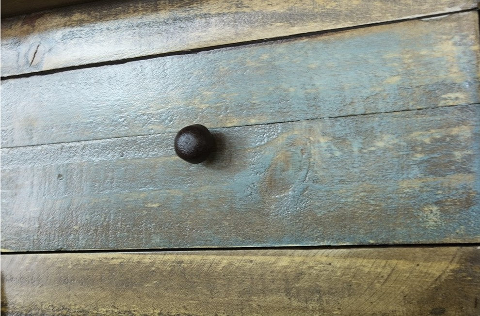 Bayshore Solid Wood Kitchen Island, Distressed