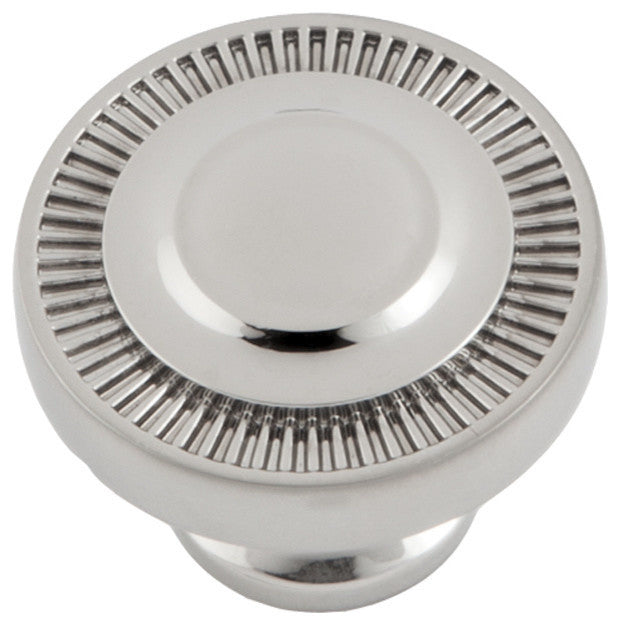 Sumner Street Home Hardware Minted Knob, Small, Polished Nickel