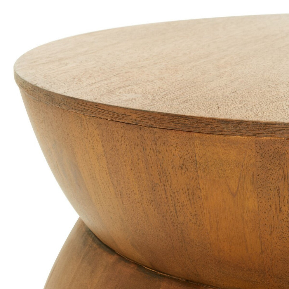 Safavieh Alecto Round Coffee Table, Natural