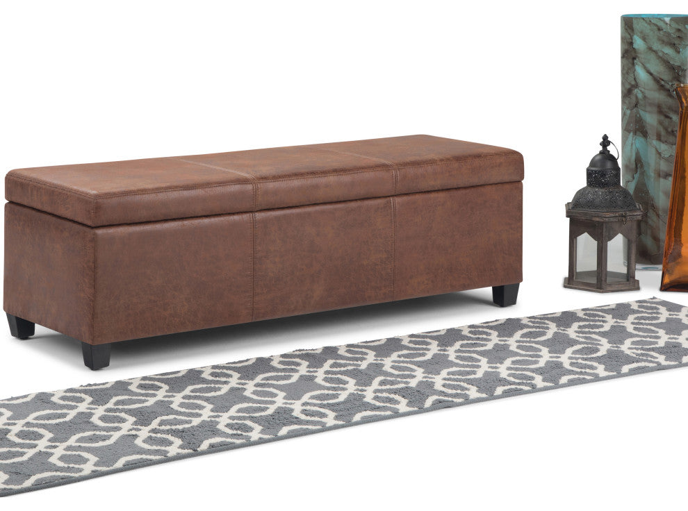 Avalon Storage Ottoman Bench