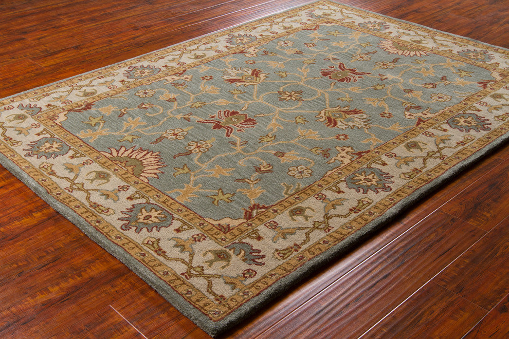 Bajrang Traditional Area Rug, 7'x10'