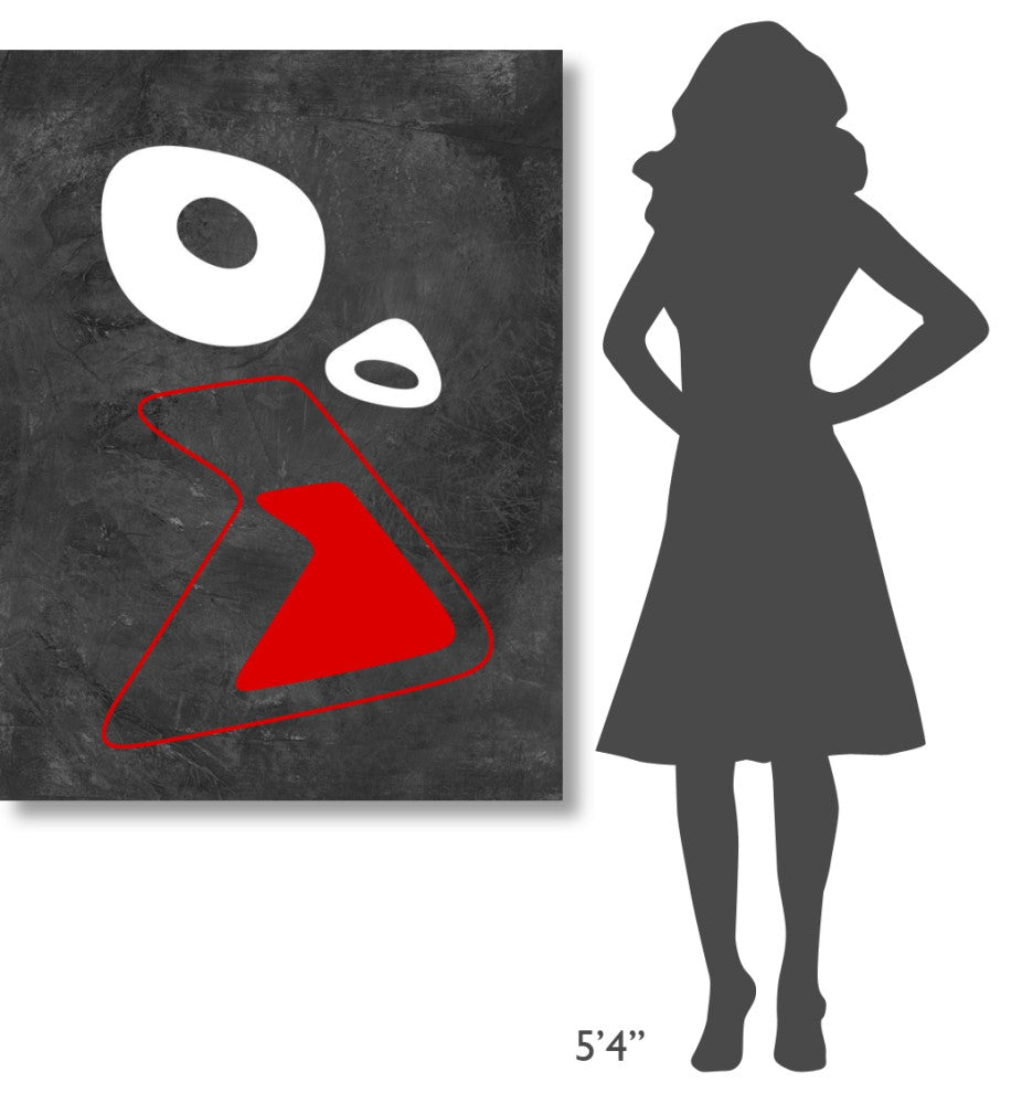 "Abstract Oval Shape 6" Fine Art Print