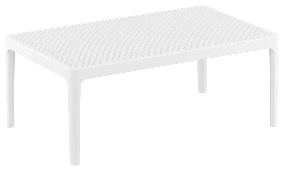 Compamia 39" Sky Lounge Table, White