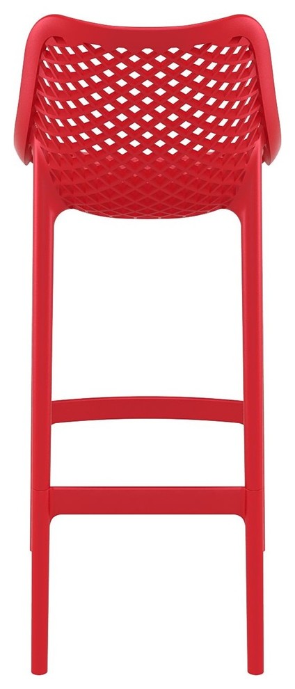 Compamia Air Bar Stools, Set of 2, Red