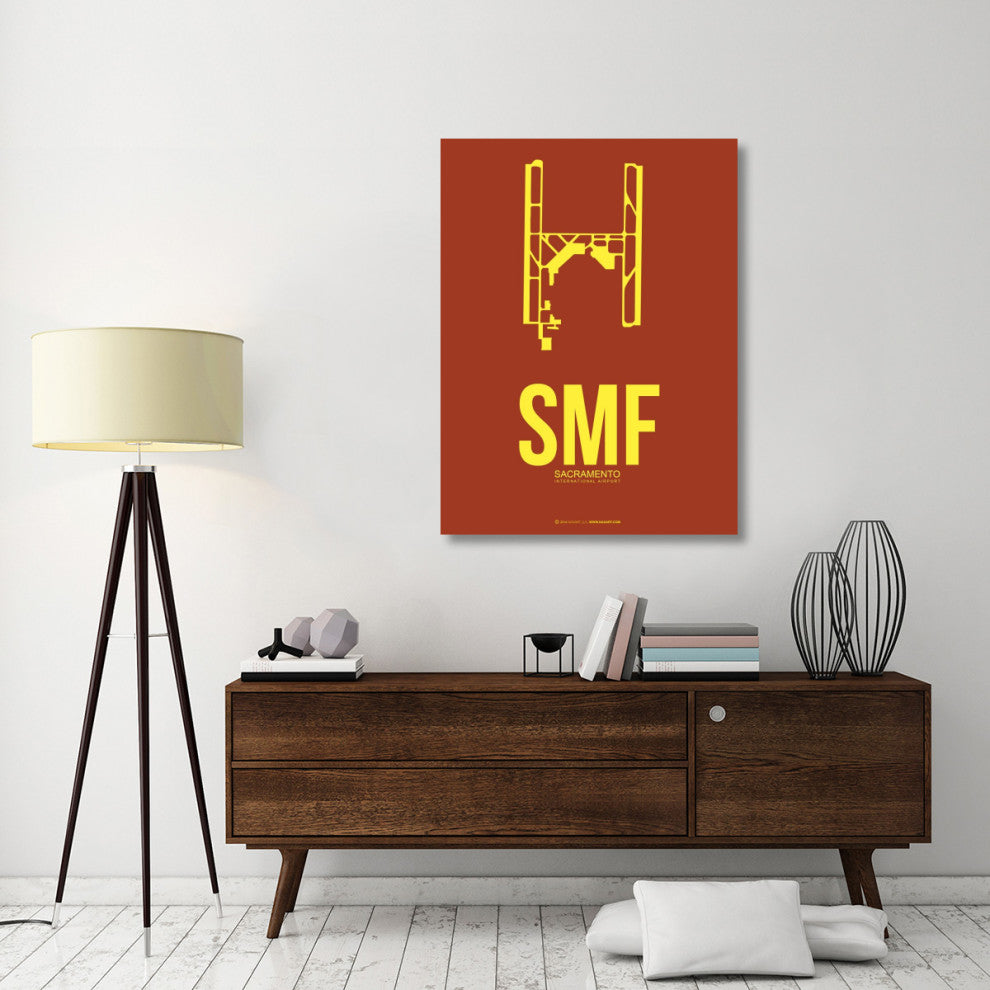 "SMF Sacramento Poster 1" Fine Art Print