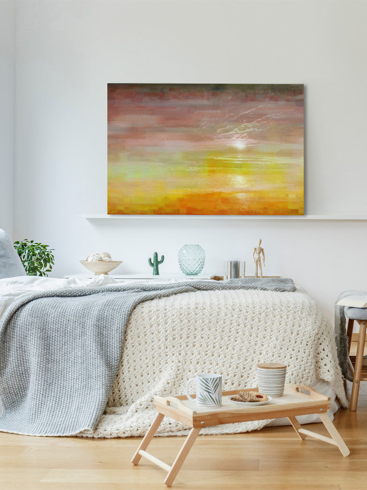 "Breaking Dawn" Print on Canvas, 24"x16"