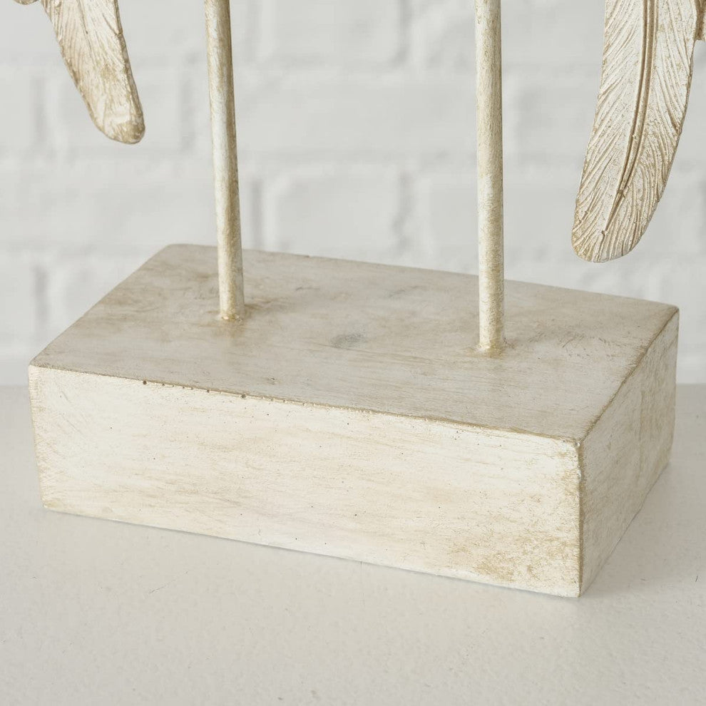 Angel Wings Decorative Free Standing Sculpture, 15 Inches