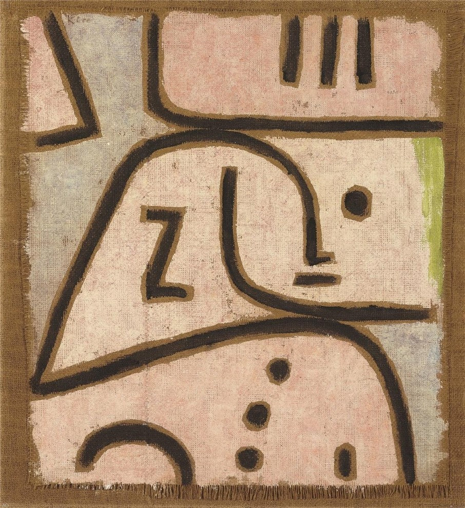 Paul Klee Wi in Memoriam - 20" x 20" Premium Canvas Print