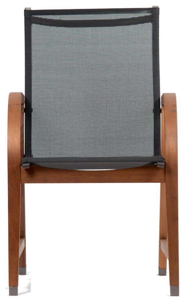 Amazonia Bahamas 9-Piece Square Patio Dining Set | Eucalyptus Wood