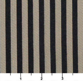Navy And Beige Thin Striped Jacquard Woven Upholstery Fabric By The Yard