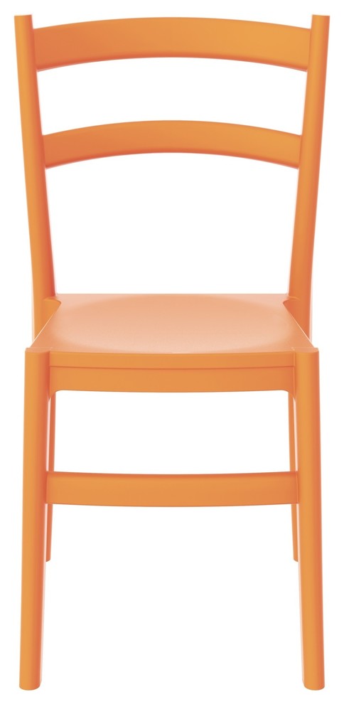 Compamia Tiffany Dining Chairs, Set of 2, Orange