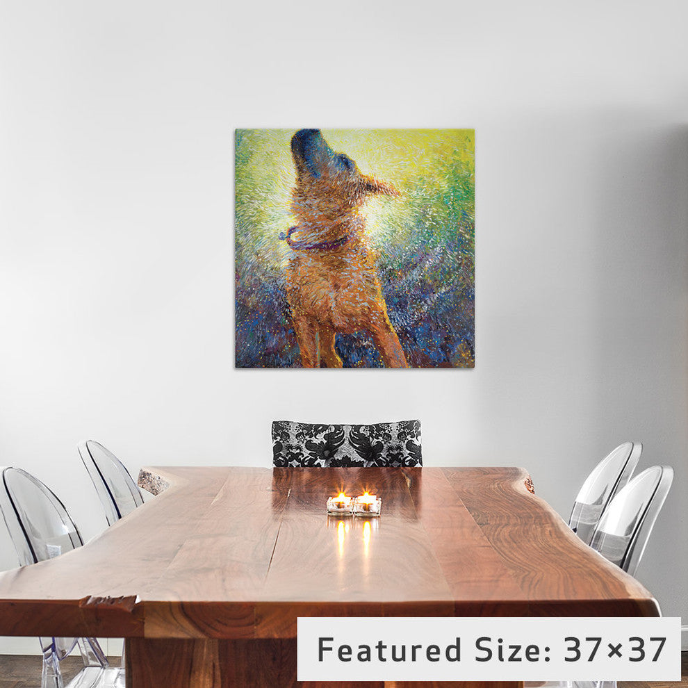 "Phoebe's Reign Gallery" by Iris Scott, 12"x12"x1.5"