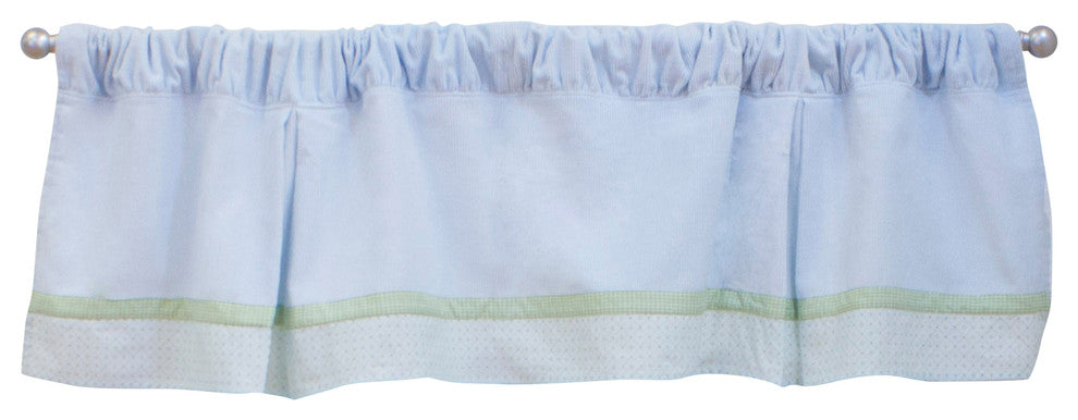 Imagination Velour Valance, Blue