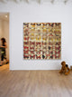 "Painted Ladies" Wall Art on Wood, 40"x40"
