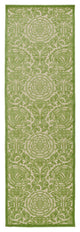 Kaleen A Breath of Fresh Air Collection Rug, Green, 2'6"x7'10"