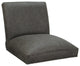 Swivel Wood Counter, Bar or Extra Tall Stool - Sommerville on S-Base, Northwest Elk - Black, 34"