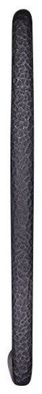 Hammered Appliance Pull 17", Polished Pewter