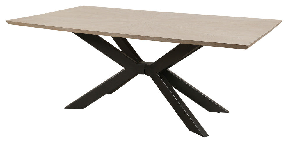 Parker House Crossings Monaco 86 In. Dining Table With 4 Upholstered Chairs