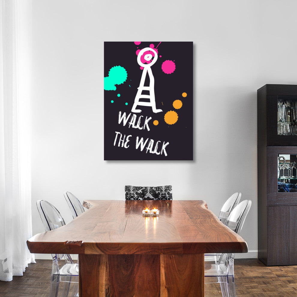 "Walk The Walk Poster 2" Fine Art Print