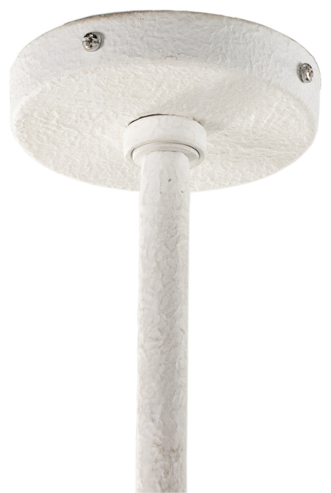 Santorini Chandelier-Matte White Plaster