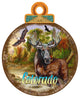 Woodsy Moose Ornament Ball
