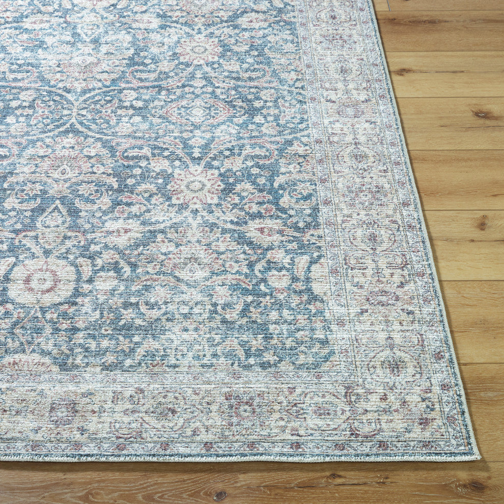 Livabliss Mary VVMR-2300 Black Machine Woven Rug, 2'7"x7'3"