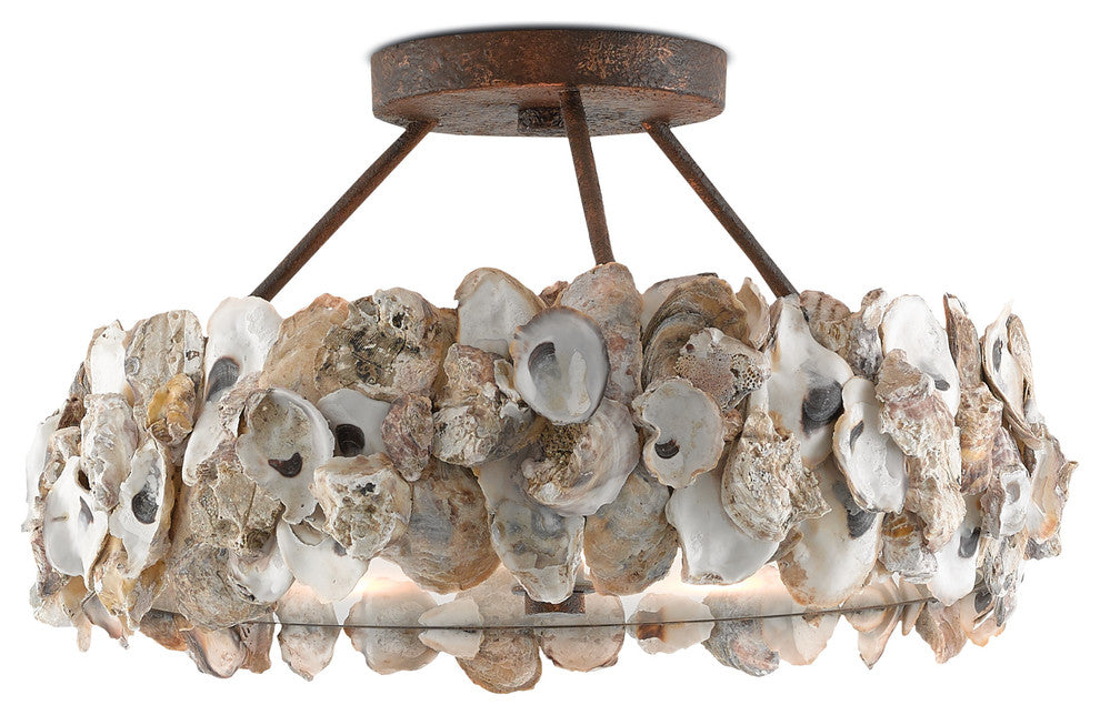 Oyster Semi-Flush