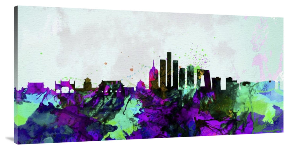 "Beijing City Skyline" Fine Art Print