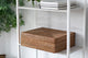 Artifacts Rattan™  Storage Box With Lid, Legal File, Honey Brown