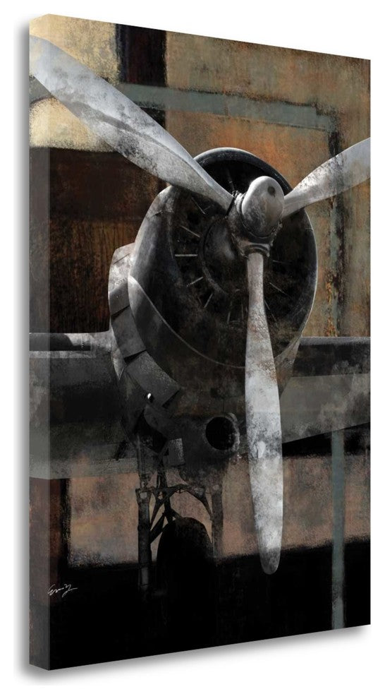 "Leading Edge II" By Eric Yang,Ready to Hang Giclee Print on Gallery Wrap Canvas