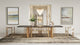 Modrest Pontiac Beige Wool Velvet and Gold Dining Chair